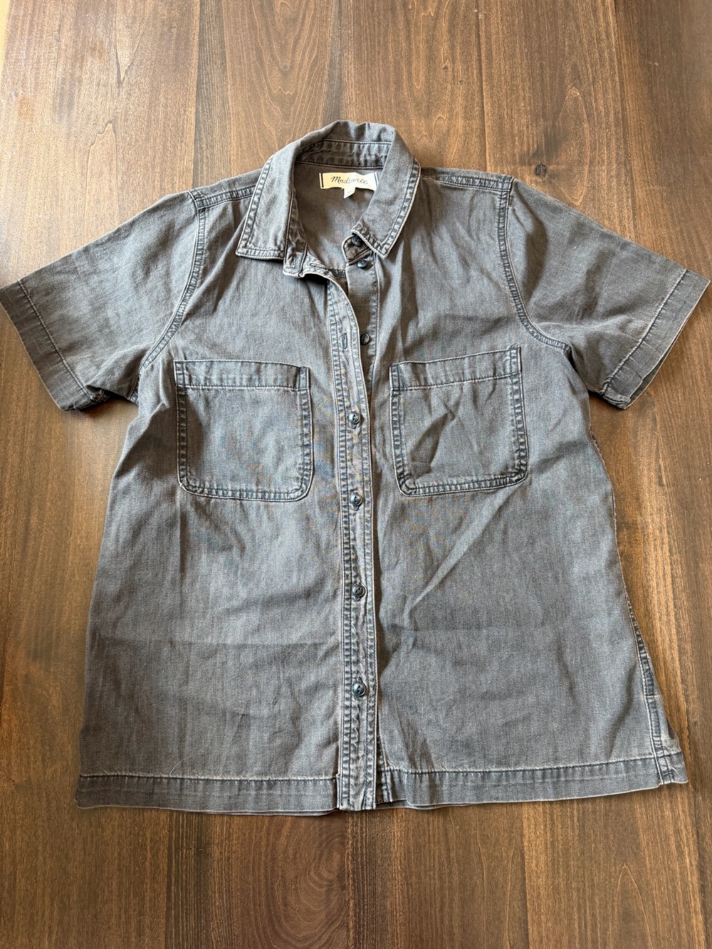 Madewell Short-Sleeve Button-Down
